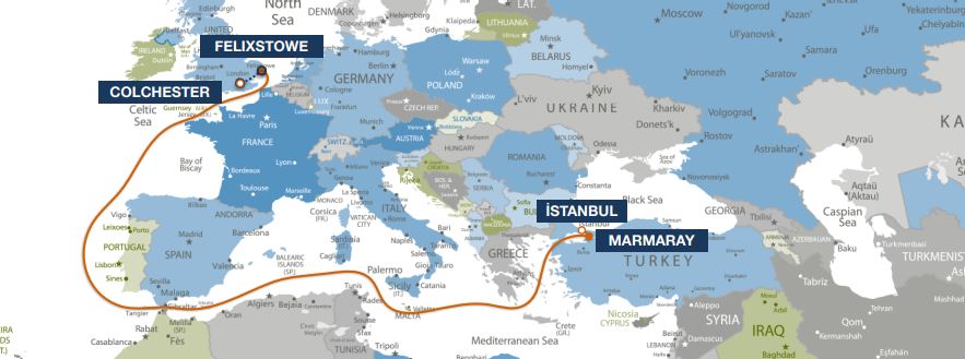 Colchester, United Kingdom - Marmaray Yenikapı Site / İstanbul, Turkey